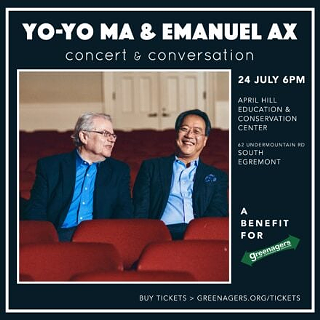 Yo-Yo Ma and Emanuel Ax Concert & Conversation