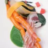 Sauteed young carrots with lamb pancetta, spinach-watercress puree, and pickled carrots and watermelon radish. Sauteed young carrots with lamb pancetta, spinach-watercress puree, and pickled carrots and watermelon radish.