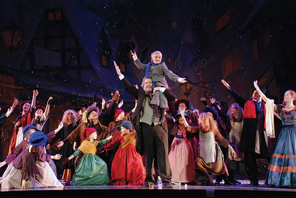 Ulster Ballet performing "A Christmas Carol."