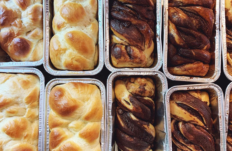Bake sale organizer Whitney Fisch is selling challah and chocolate babkas. - PHOTO: INSTAGRAM.COM/WHITNEYFISCH