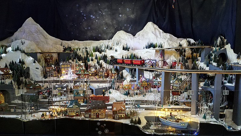 Holiday train display at Highfield Discovery Garden - PHOTO: SUPPLIED BY GREAT PARKS OF HAMILTON COUNTY