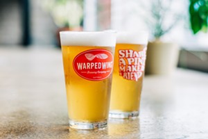 Warped Wing is collaborating with Mason-based Sonder Brewing to create Ryesing Tides.  - FACEBOOK.COM/WARPEDWINGMASON