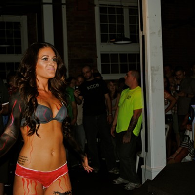 23 Sizzlin' Photos from the 2013 Body Paint Fashion Show at Lakewood's Around-the-Corner