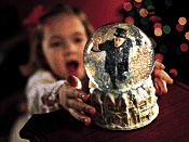 A Christmas Carol's Scrooge, minutes before his little domed world came smashing to the ground (Friday).