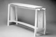 A hall table by Craig Vandall Stevens.