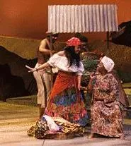 A palette of actors and dancers paints the images of this - Dream.