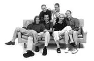 A sad day for gay people: The cliché-ridden cast of Party.