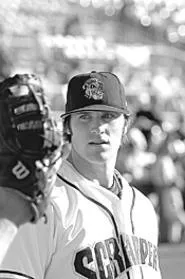 After Crowe swatted Pac-10 pitchers like fruit flies, the - Indians made him their first pick. - WALTER NOVAK