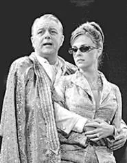 Aled Davies and Kelly Sullivan are Caesar and - Calpurnia in this hip update.