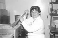 All the President's spaghetti: Sister Corita stirs up - some post-Bush grub. - THOM SHERIDAN