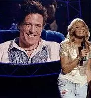 American Dreamz: Hugh Grant does Simon Cowell, - to the detriment of both.
