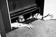 Anybody there? Maurice Ronet can't get up or down in - Elevator to the Gallows (Friday).