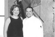 Chef Warren Dolata, with GM Roxanne Bibeau: - Mere vanilla bean chunks away from a perfect - score. - THOM SHERIDAN