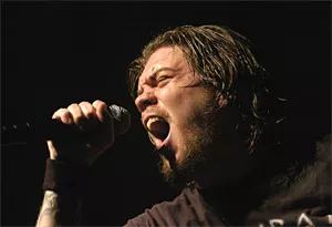 Chimaira frontman Mark Hunter, PD (post-dreadlocks). - WALTER NOVAK