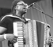 C.J. Chenier, the accordion player with mad zydeco - skills, headlines Saturday's Ragin' Cajun Fest.