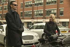 Clothing optional: Viggo Mortensen (with Naomi Watts) is a mobster with balls.