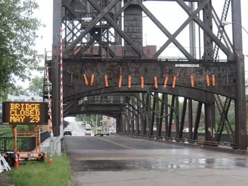 Columbus Road Bridge will close at 7 a.m. Wednesday, May 29. Columbus Road Bridge will close at 7 a.m. Wednesday, May 29.