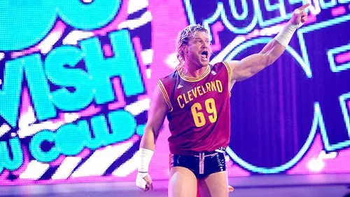 Dolph Ziggler prior to the Battle of Cleveland Dolph Ziggler prior to the Battle of Cleveland