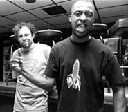 Don (left) and Bim, the brains behind the Bassholes.
