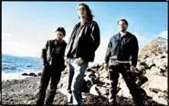 Don't ask where Des Kensel gets his ideas. From left: Kensel, Matt Pike, and Joe Preston.