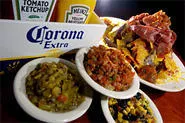 Don't look now: It's Corned Beef Nachos -- and it's out of this world. - WALTER NOVAK