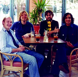 Explosions in the Sky, foliage in the pot.