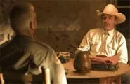 For a good guy, Pete Perkins (Tommy Lee Jones) is one scary hombre.