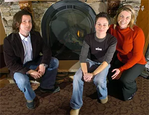 From left: GM Chris Hammer, chef Jill Vedaa, and event coordinator Megan DeVito Fowler. - WALTER NOVAK