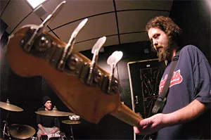 Ghandi SS preps for Lottery League 2008 at Rock and Roll City on March 6. - WALTER NOVAK