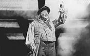 Giving the finger to audiences everywhere: J.P. Dougherty as Thenardier in Les Miserables.