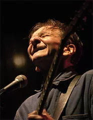 Glenn Schwartz, at the Beachland's December 15 tribute to Robert Lockwood. - PHOTO BY WALTER NOVAK