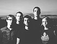 Good-looking corpses: Vincent Edwards, Matt - Armstrong, Adam Turla, Alex Schrodt, and Sarah - Balliet (from left) are Murder by Death.