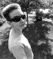 Green thumbs up: Artist and park designer Laila Voss. - WALTER NOVAK