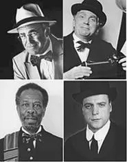 Hank Fincken (top right) and his historical pals.