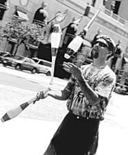 Hopefully, John Flower won't set himself on fire or do - any other sort of damage at his free street - performance on Saturday.