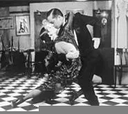 Hot in herre: Tango Buenos Aires dancers cut the - linoleum at the Palace (Friday).