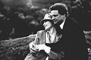 Hugs and disses: Mastrantonio as Moira and Firth as her husband, Edward, who falls in love with his future sister-in-law.