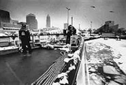 Icebreaking can be dangerous for deckhands, who work one misstep from disaster. - WALTER NOVAK