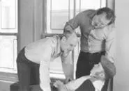 It's a guy thing: Joel Hammer, Joe Kerata, and Daniel - McElhaney in David Mamet's American - Buffalo.