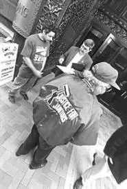 Janitors argue that the owners of the Rockefeller - Building have been fighting dirty. - WALTER NOVAK