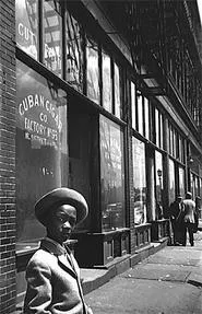 Jasper Woods photographs documenting life in Cleveland are on display through March 31 at the Beck Center.