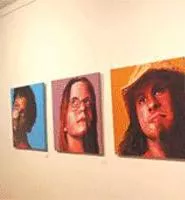 Jeff Paseks Four Food Groups is on view at the - Food exhibition at Asterisk Gallery.