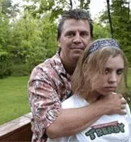 Kalie Kaminski, with her father, Mark. - WALTER NOVAK