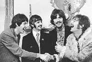 Linda McCartney's photograph of four Liverpool commoners.