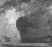 "Loch Eishort: Winter Dream," by Jon Schueler, oil.