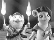 Mice represent the French Resistance. It's a Disney thing.