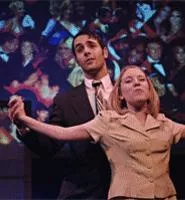 Michael Russo and Erin Childs sing about love in a changing - world in Ensemble Theatres Let Freedom Ring.