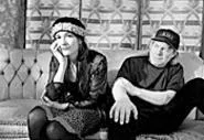 Miller time: Buddy (pictured with his wife, Julie) has - played with everyone from Emmylou Harris to Trisha - Yearwood.