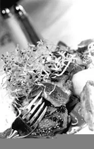 Moe's artful creations are easy on the eyes, even if the - menus aren't. - WALTER NOVAK