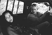 Negative energy: Minus Man Owen Wilson with his love, Janeane Garofalo.